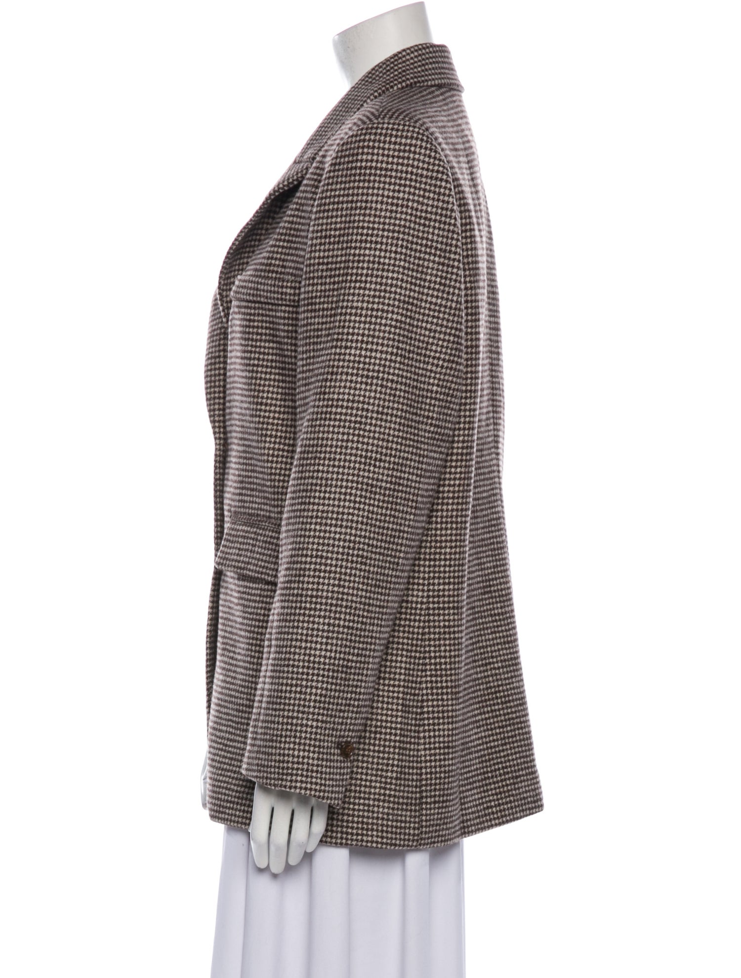 ASTR Houndstooth Print Blazer