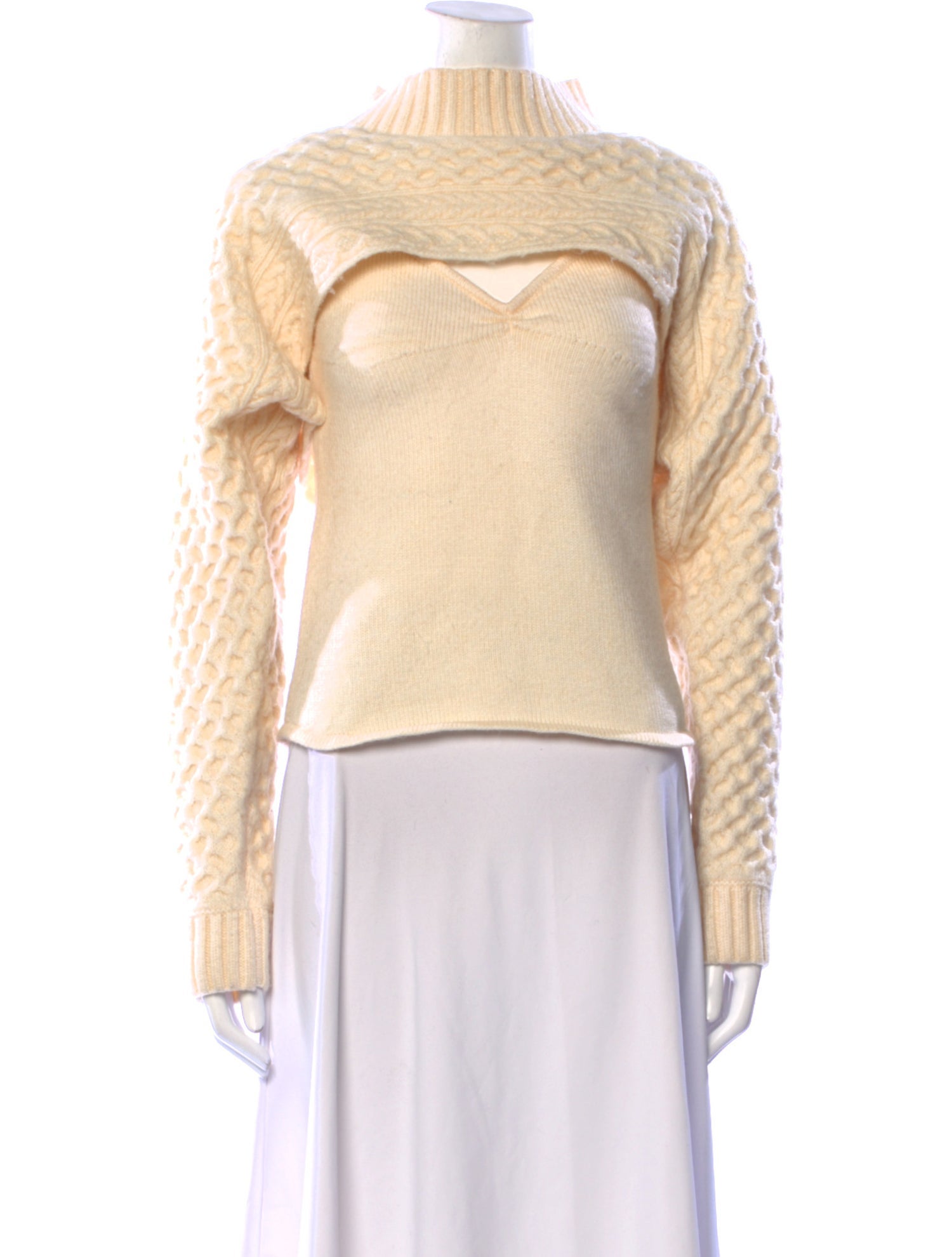 ASTR Mock Neck Sweater