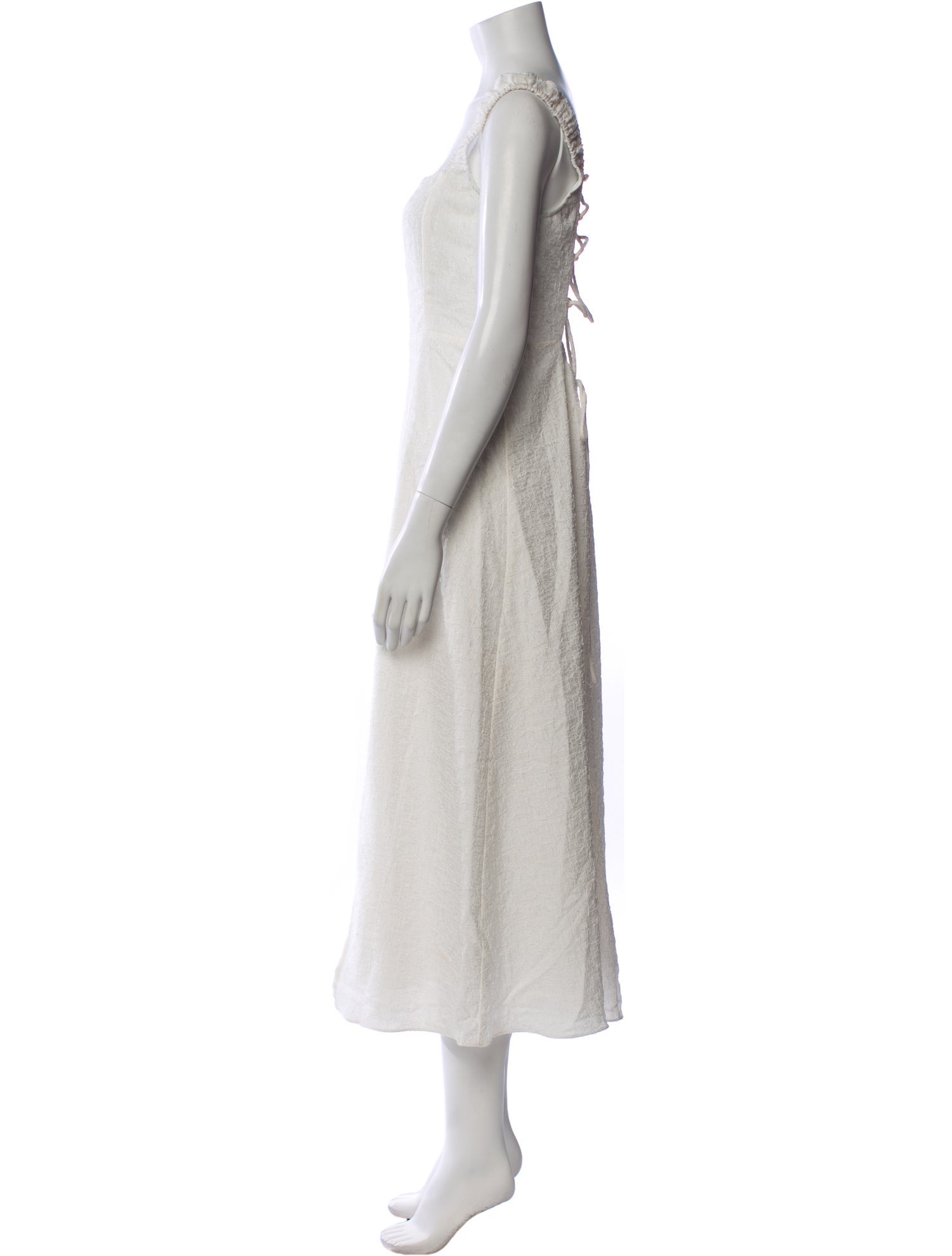 ASTR Square Neckline Long Dress