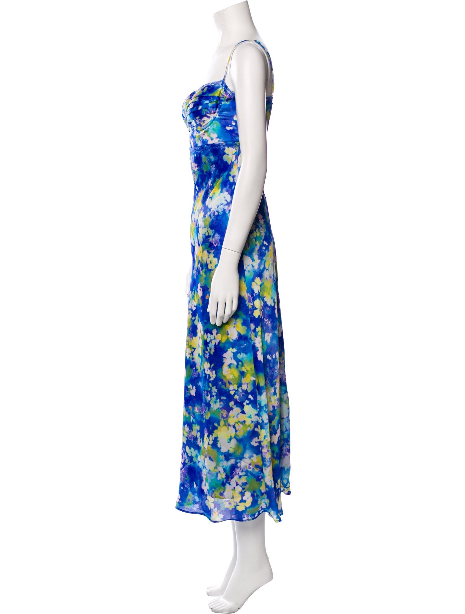ASTR Floral Print Long Dress