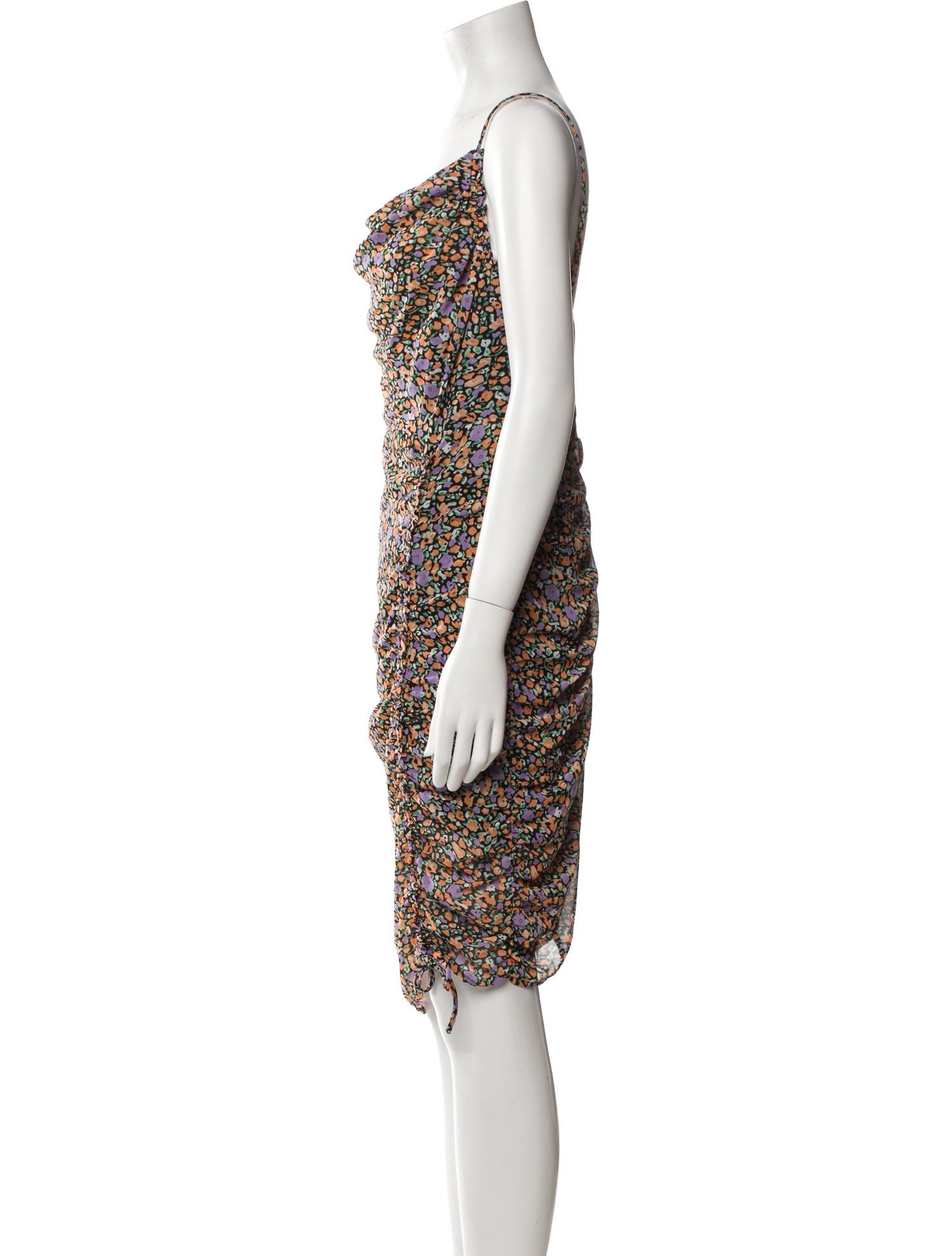 ASTR Printed Knee-Length Dress