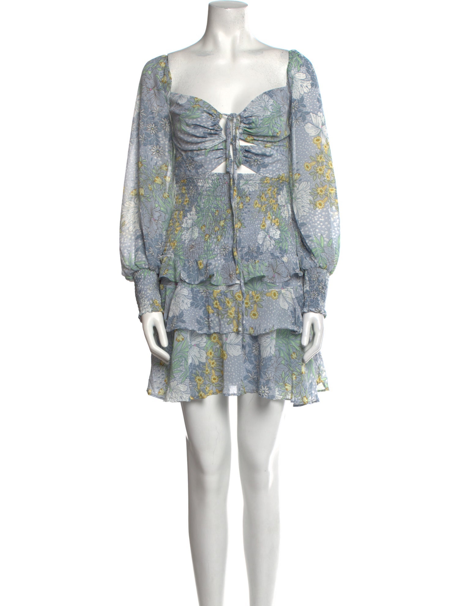 ASTR Printed Mini Dress