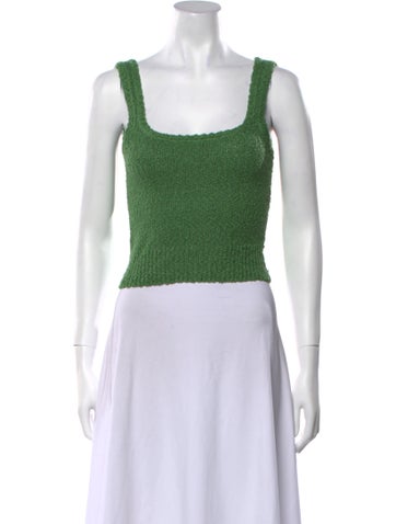 Astr Knitwear Square Neckline Sweater XS