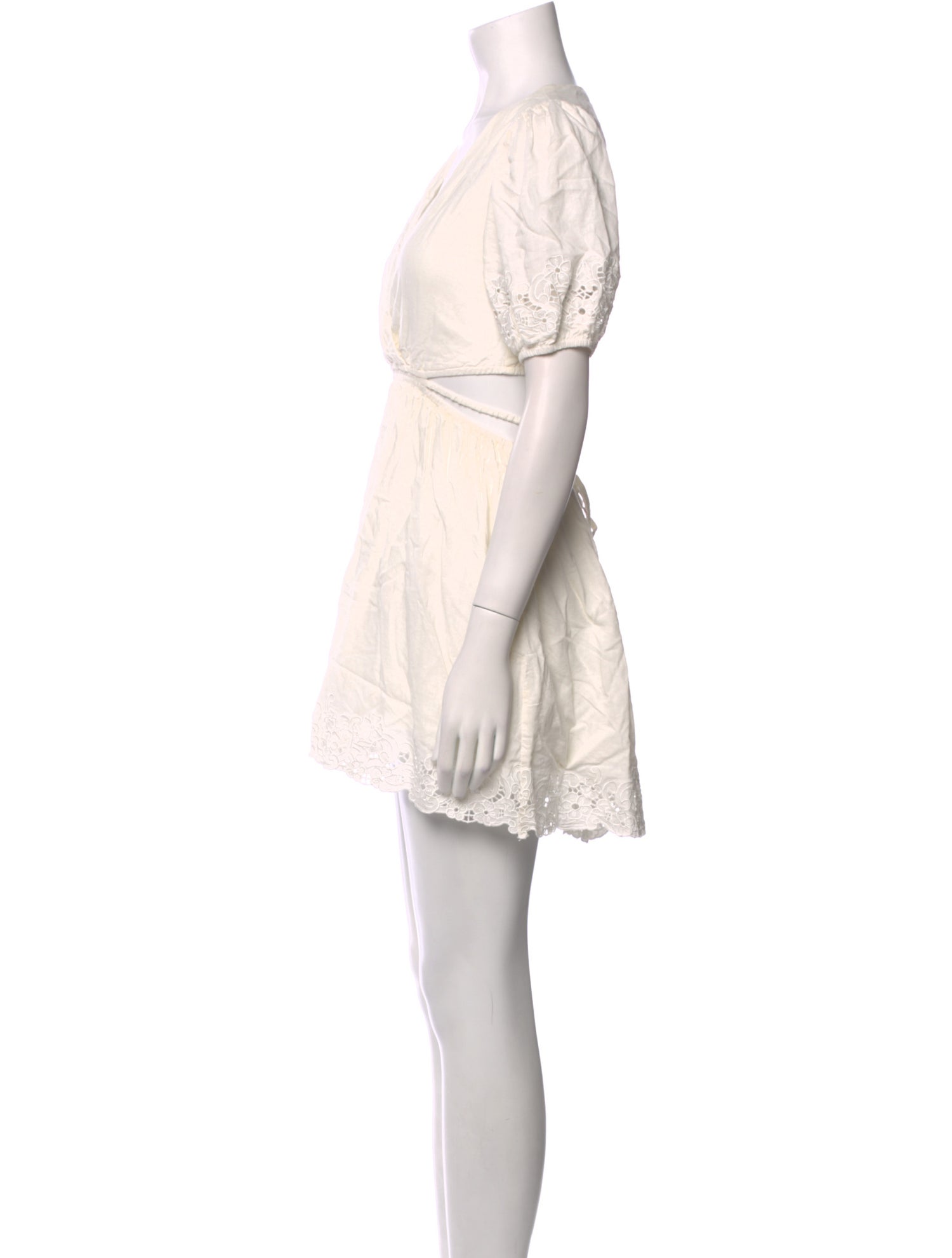 ASTR V-Neck Mini Dress
