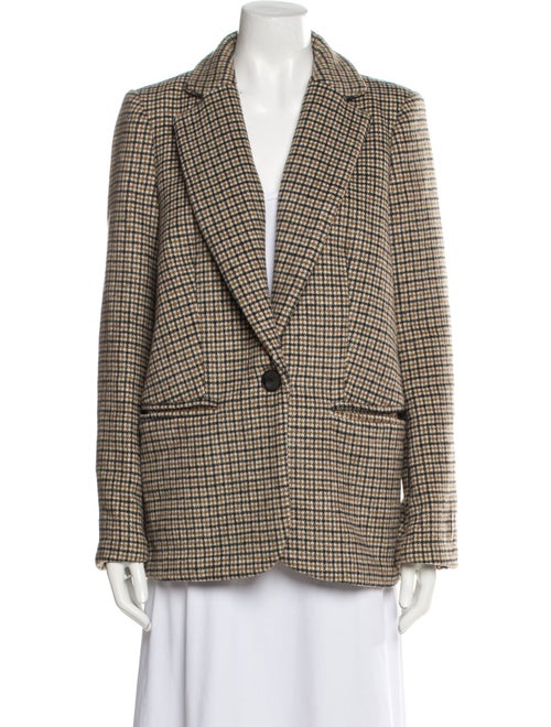 ASTR Houndstooth Print Blazer