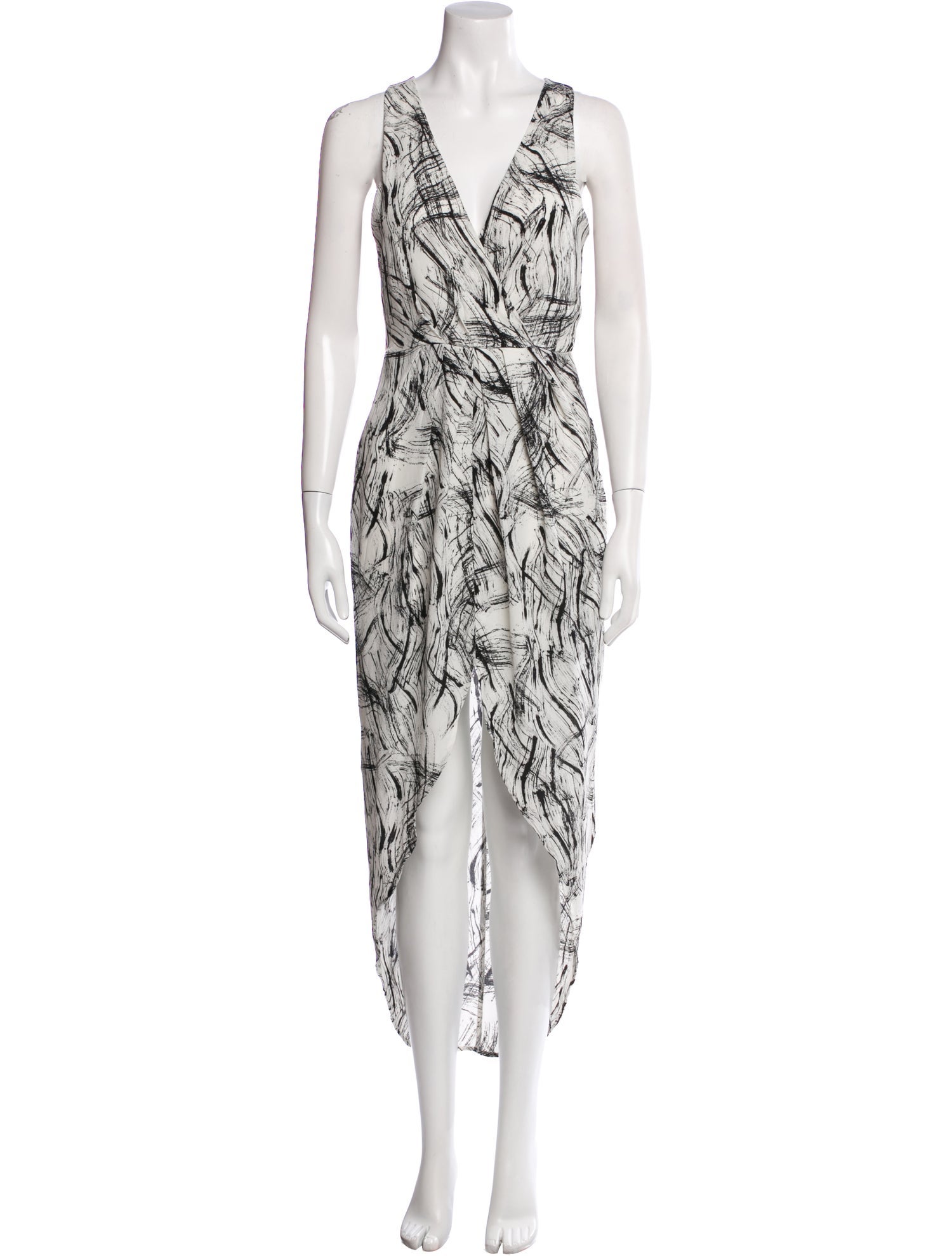 ASTR Printed Long Dress