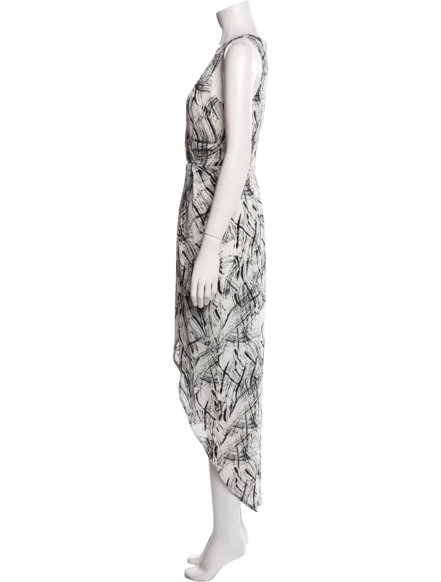 ASTR Printed Long Dress