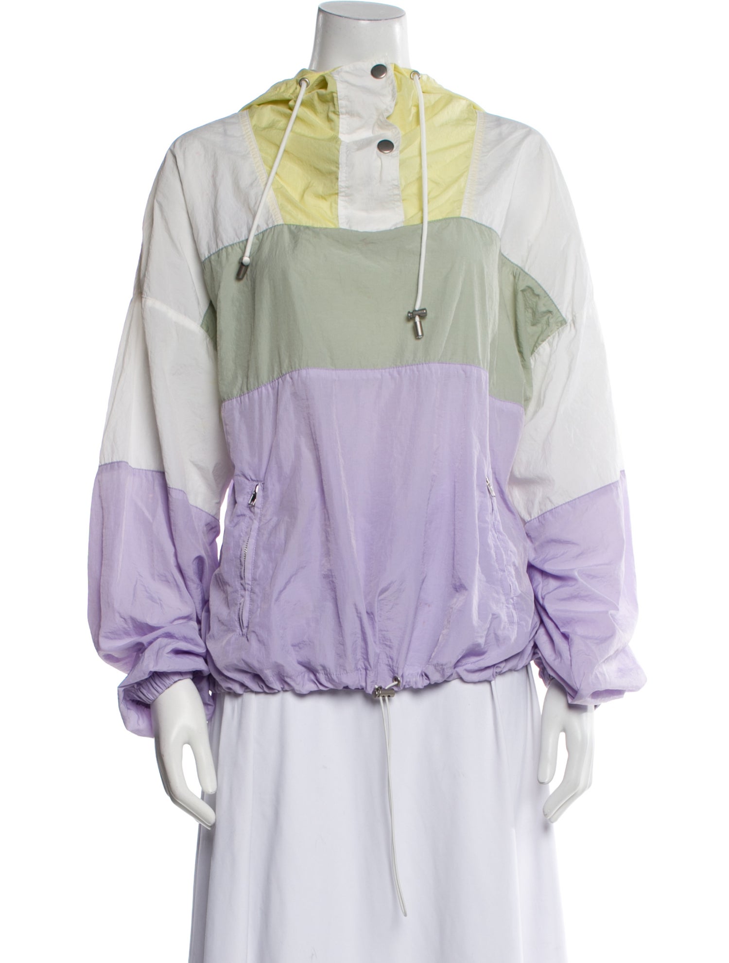 ASTR Colorblock Pattern Jacket