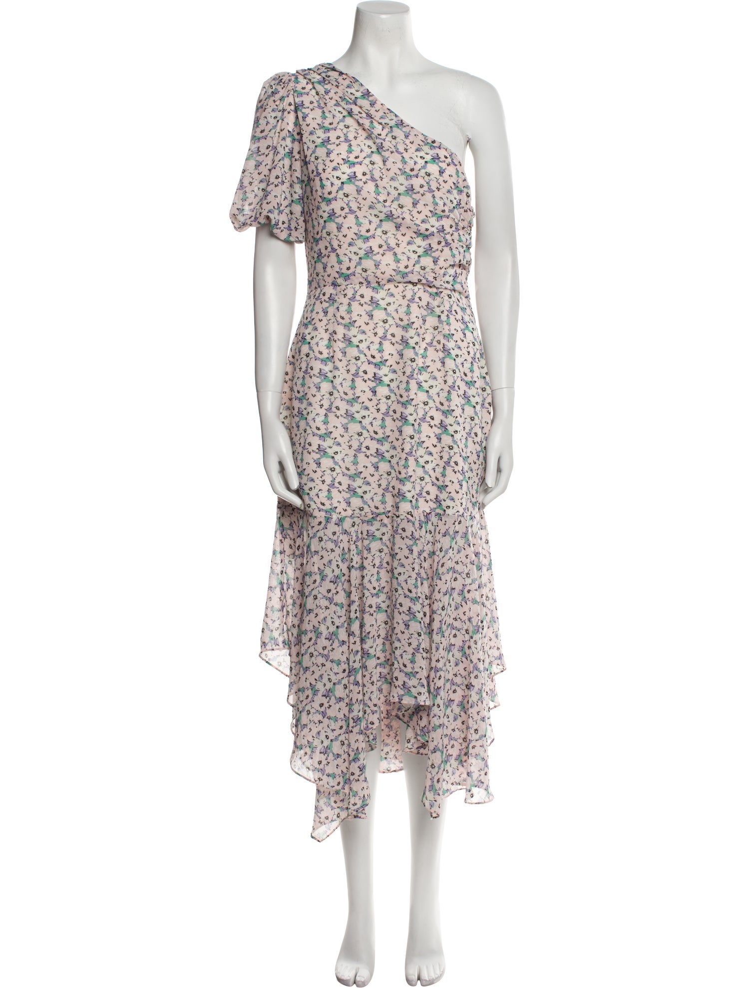 ASTR Floral Print Long Dress