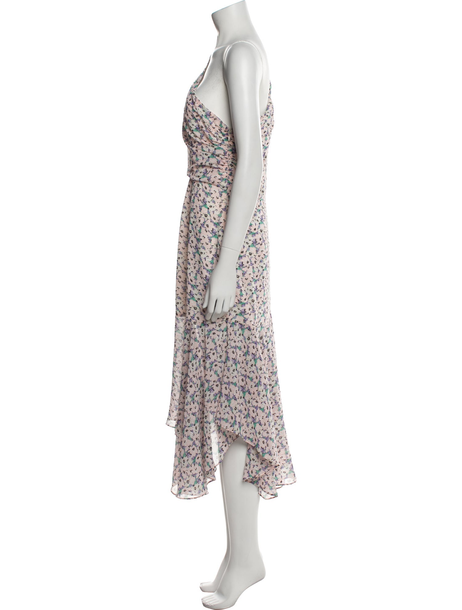 ASTR Floral Print Long Dress