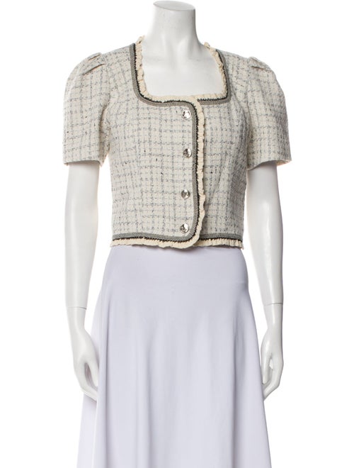 ASTR Tweed Pattern Bolero