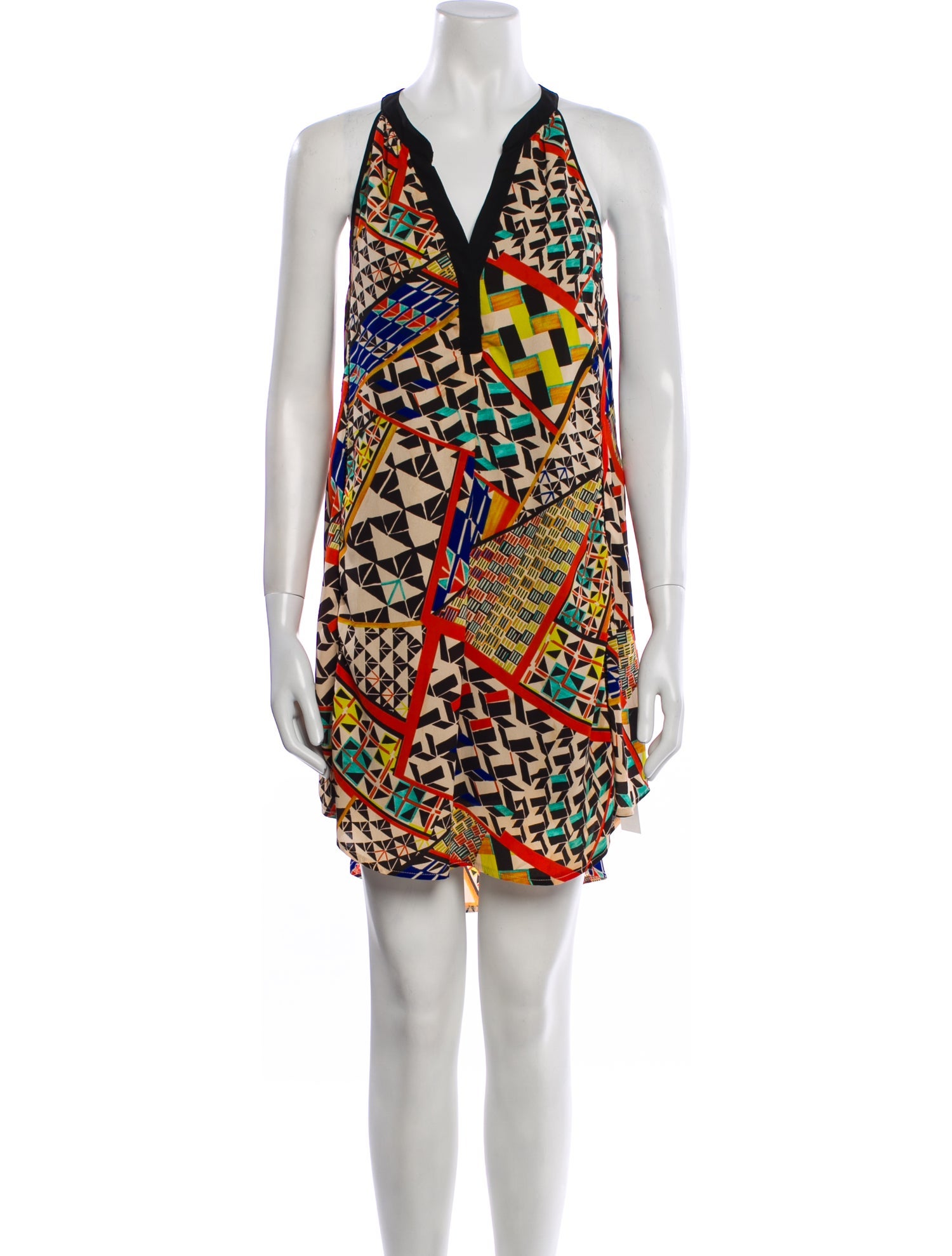 ASTR Printed Knee-Length Dress