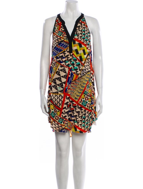 ASTR Printed Knee-Length Dress