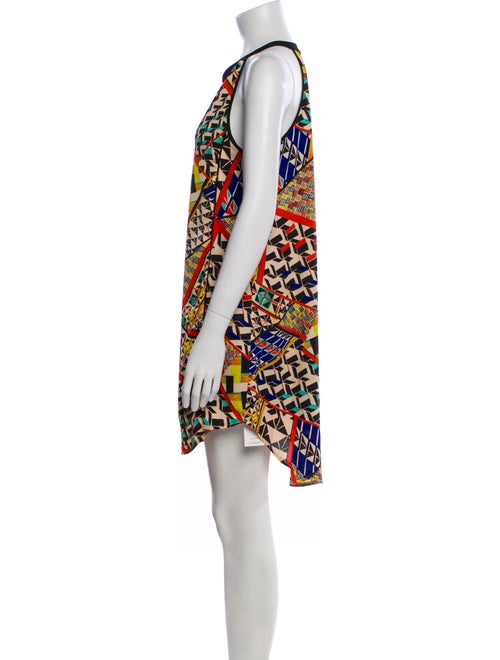 ASTR Printed Knee-Length Dress