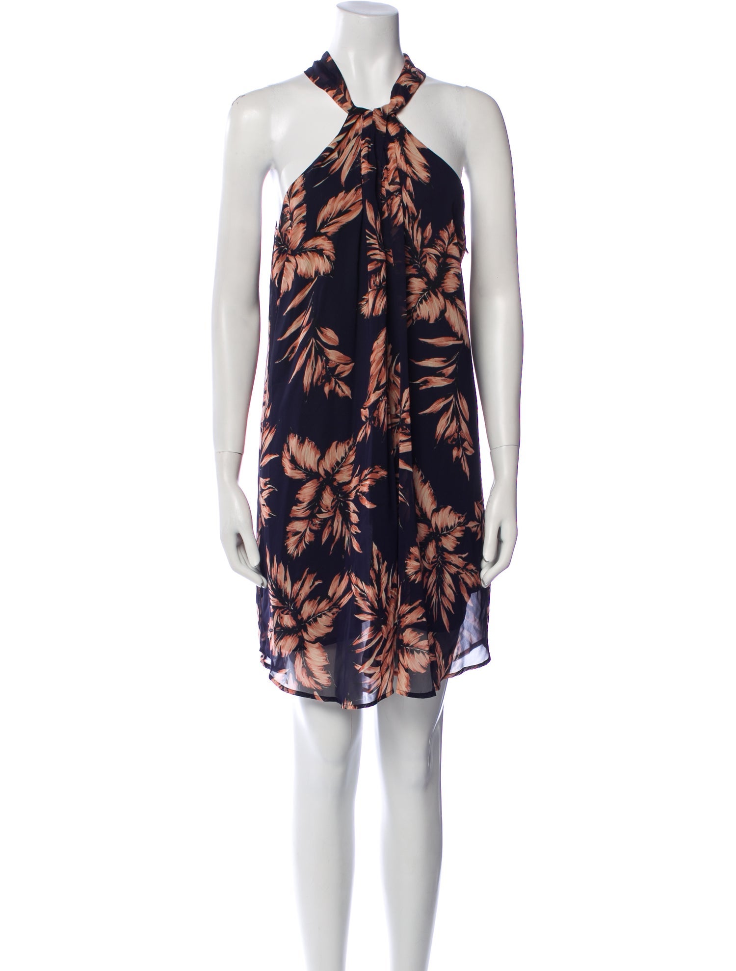 ASTR Floral Print Mini Dress