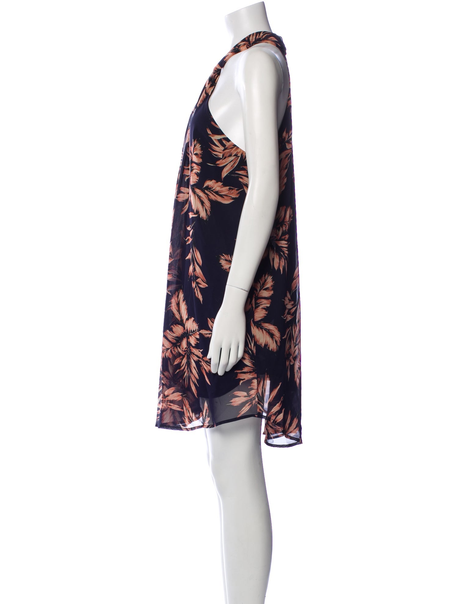 ASTR Floral Print Mini Dress