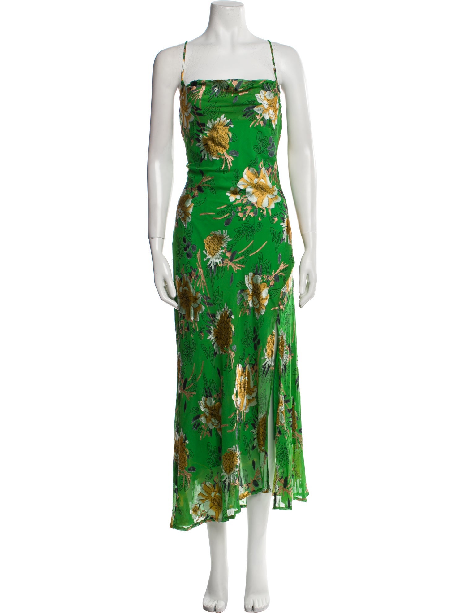 ASTR Floral Print Long Dress