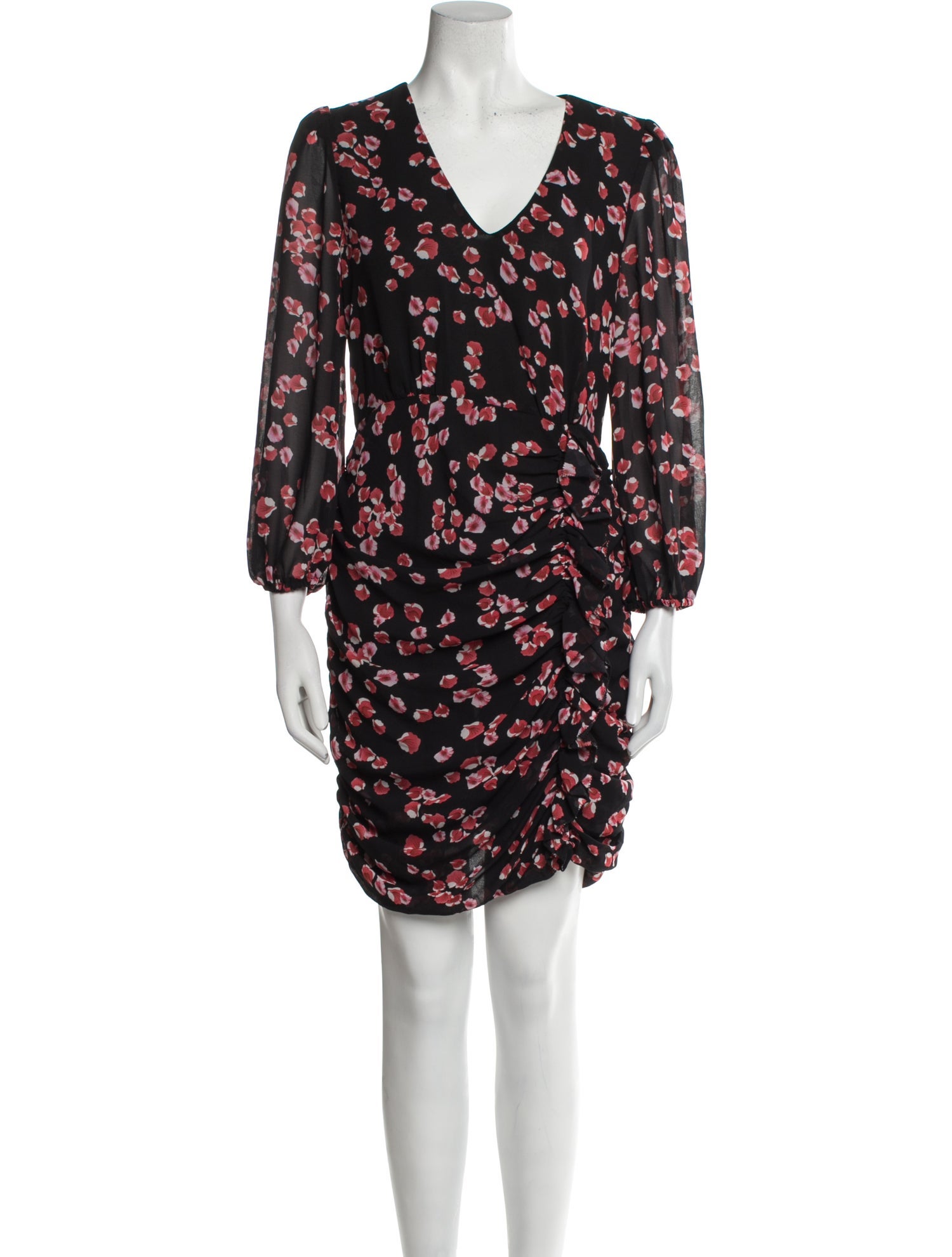 ASTR Floral Print Mini Dress