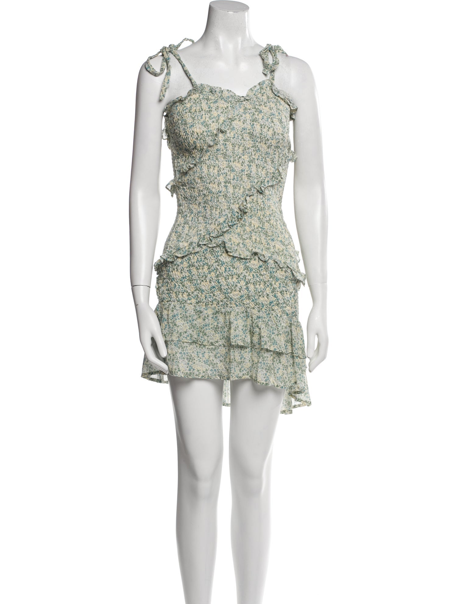 ASTR Floral Print Mini Dress