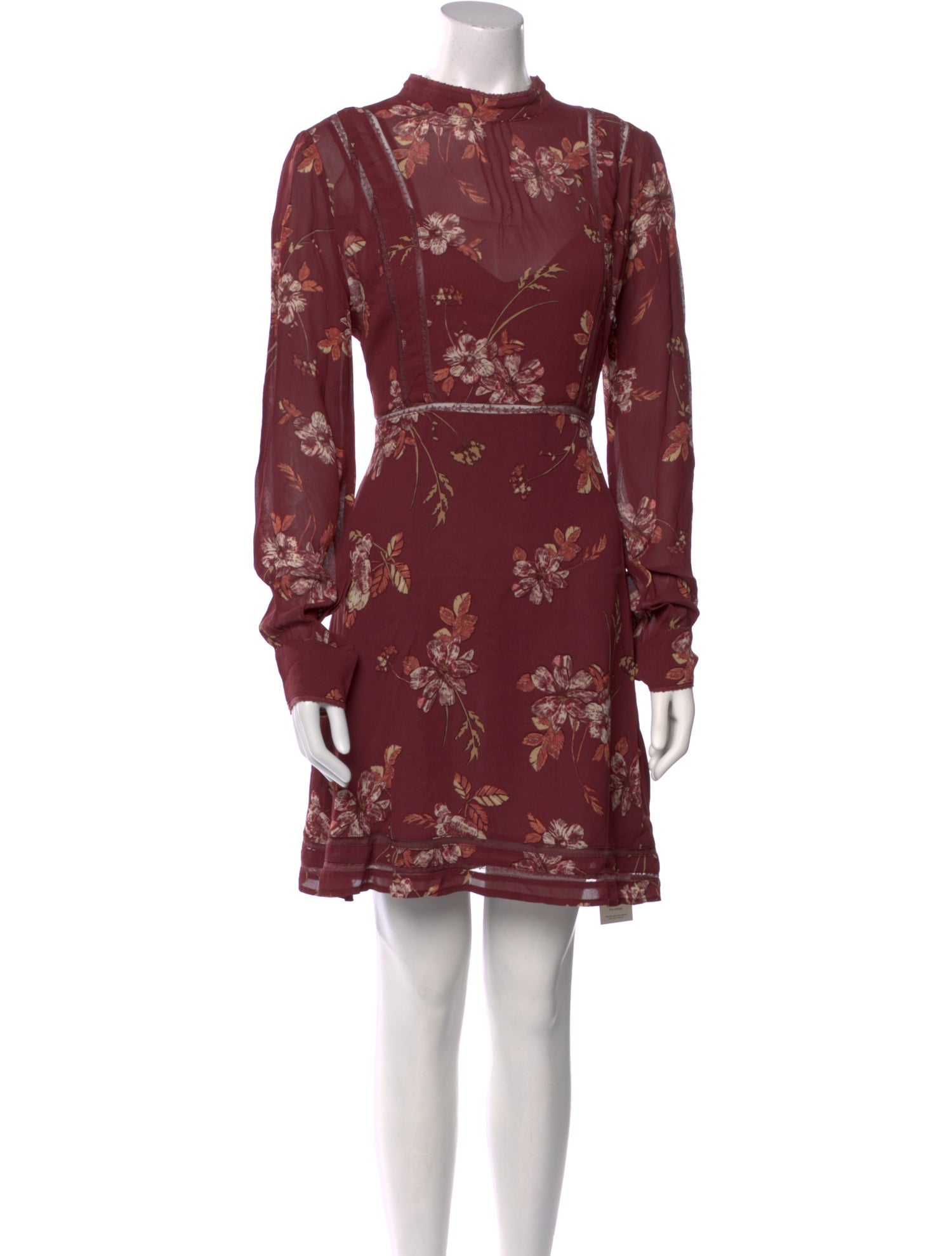 ASTR Floral Print Mini Dress