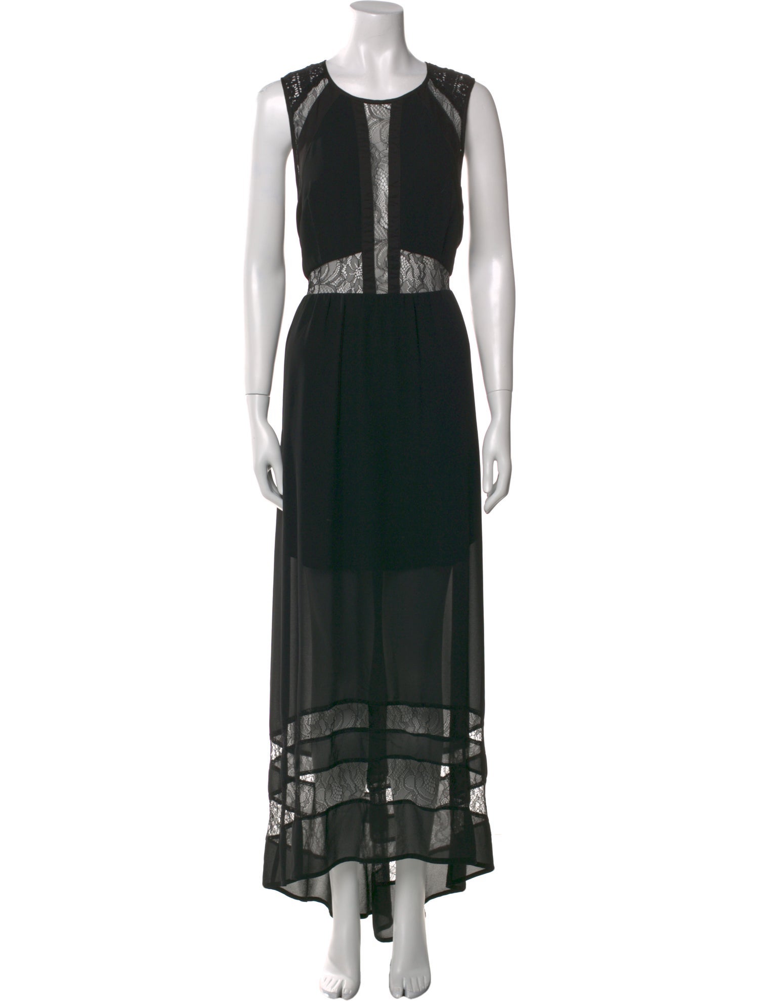 ASTR Crew Neck Long Dress