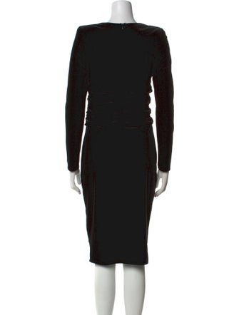 ASTR Square Neckline Midi Length Dress