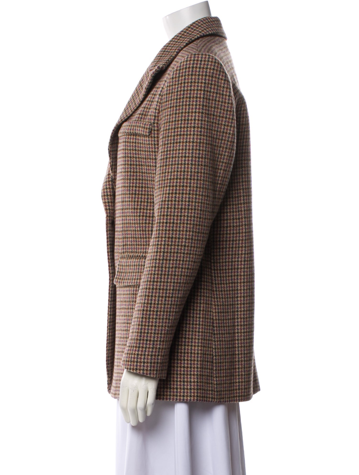 ASTR Plaid Print Blazer