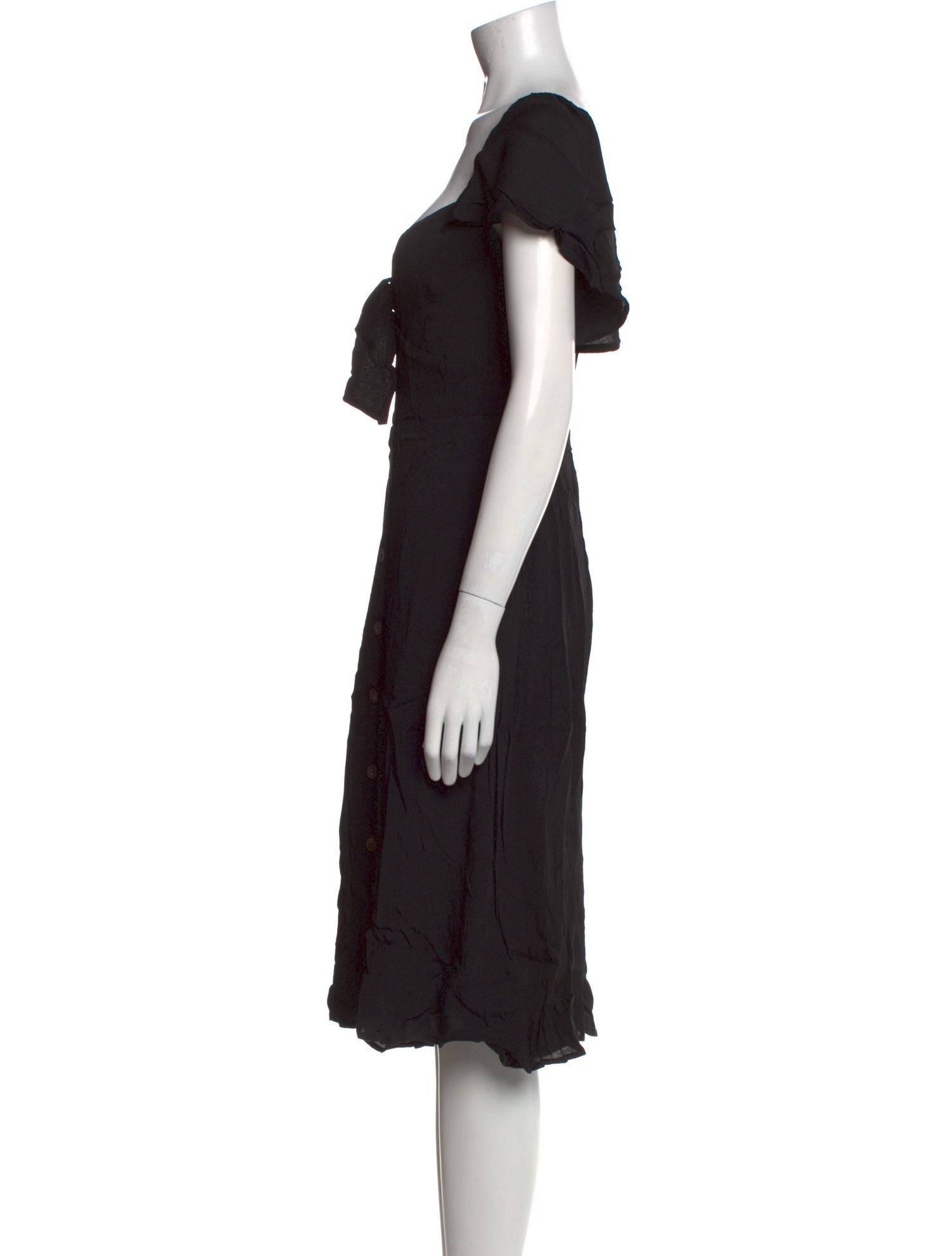 ASTR Square Neckline Midi Length Dress w/ Tags