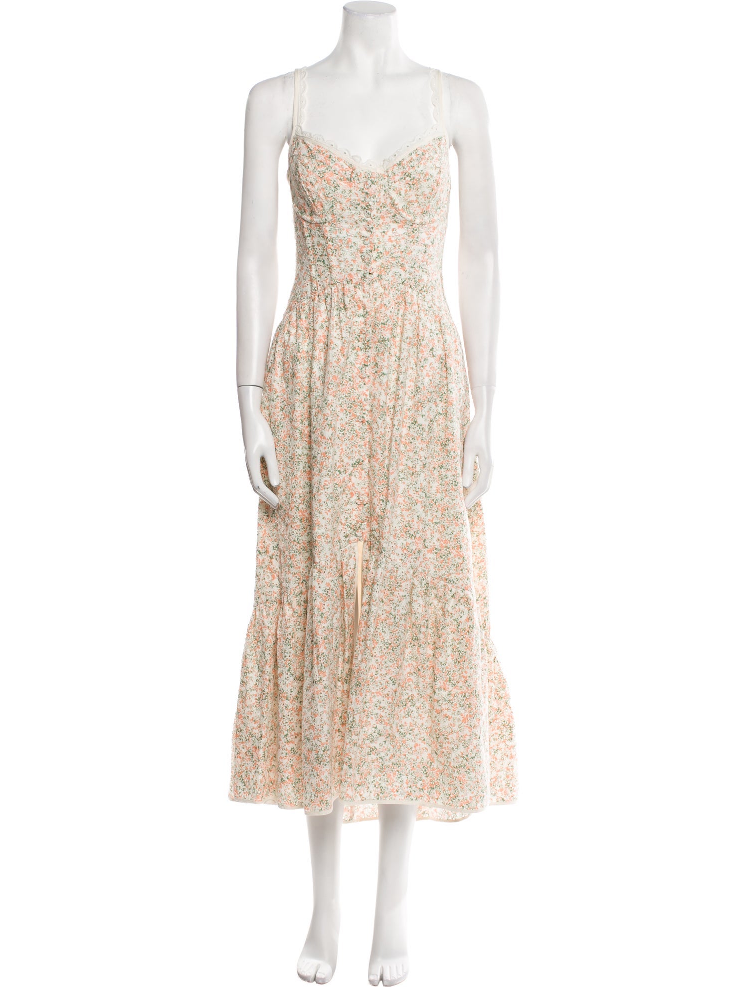 ASTR Floral Print Long Dress