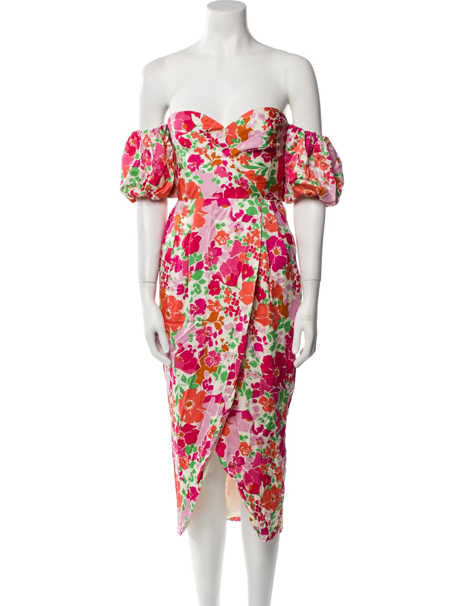 ASTR Floral Print Midi Length Dress w/ Tags