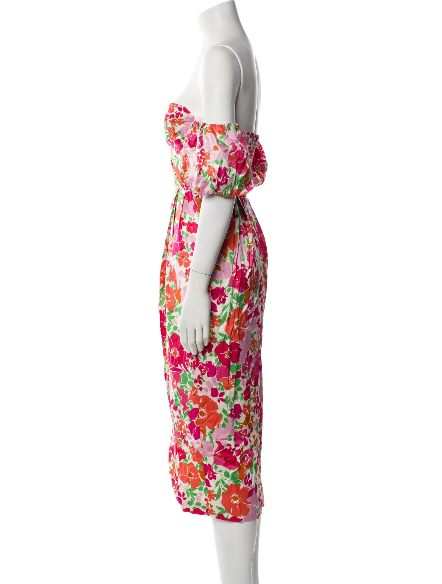 ASTR Floral Print Midi Length Dress w/ Tags