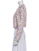 ASTR Linen Floral Print Evening Jacket