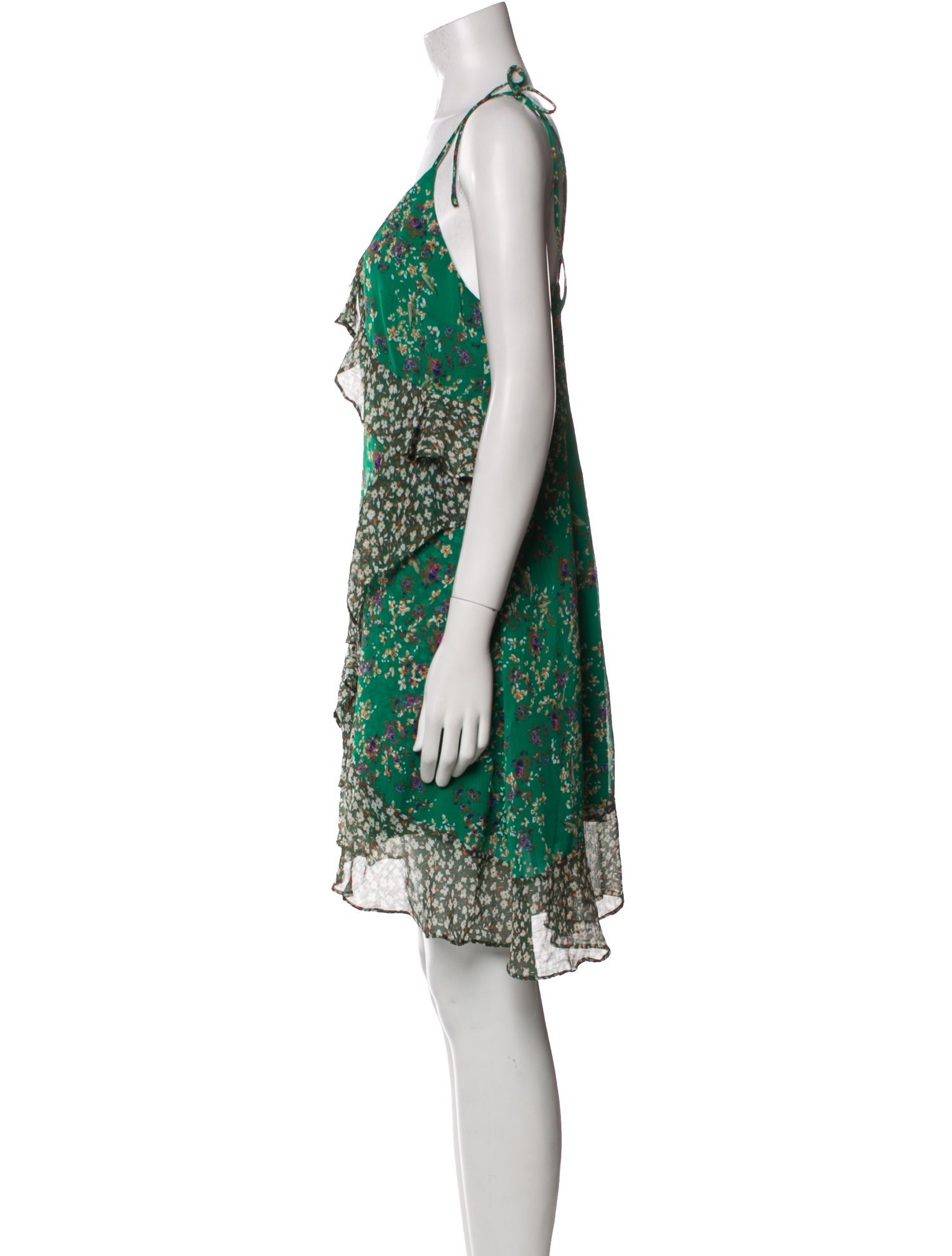 ASTR Floral Print Mini Dress