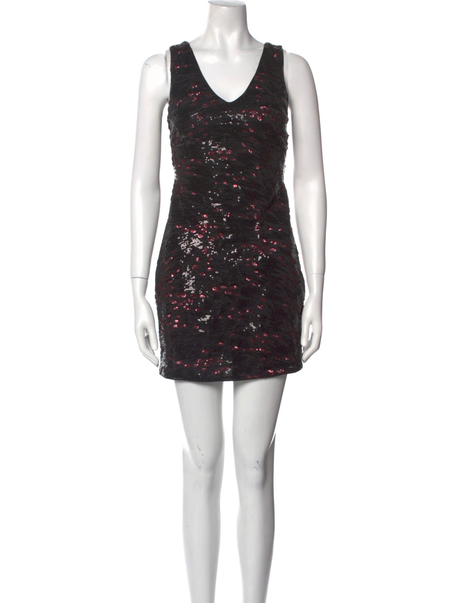 ASTR V-Neck Mini Dress