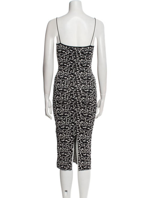 ASTR Printed Midi Length Dress