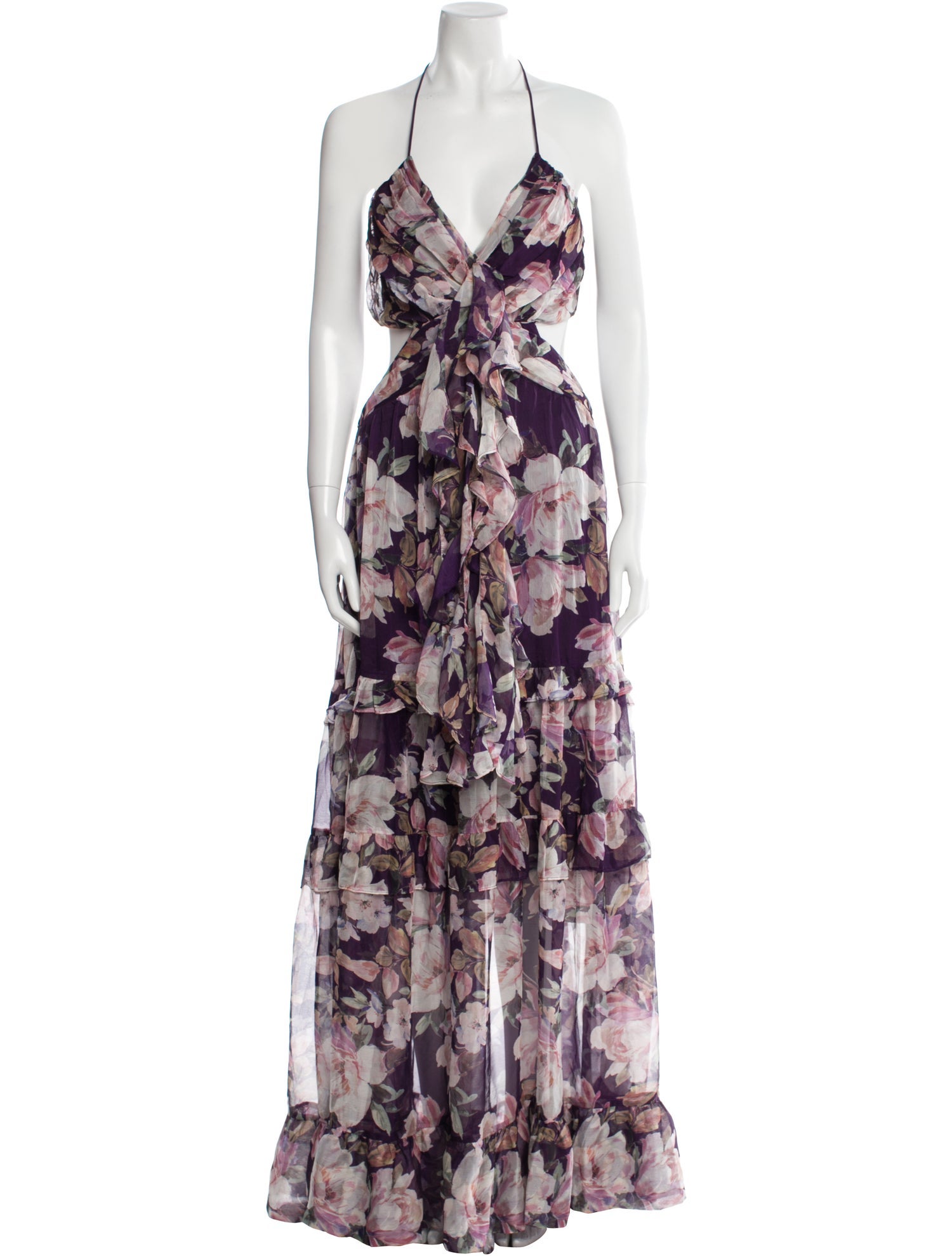 ASTR Floral Print Long Dress w/ Tags