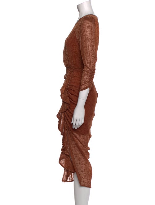 ASTR Scoop Neck Long Dress