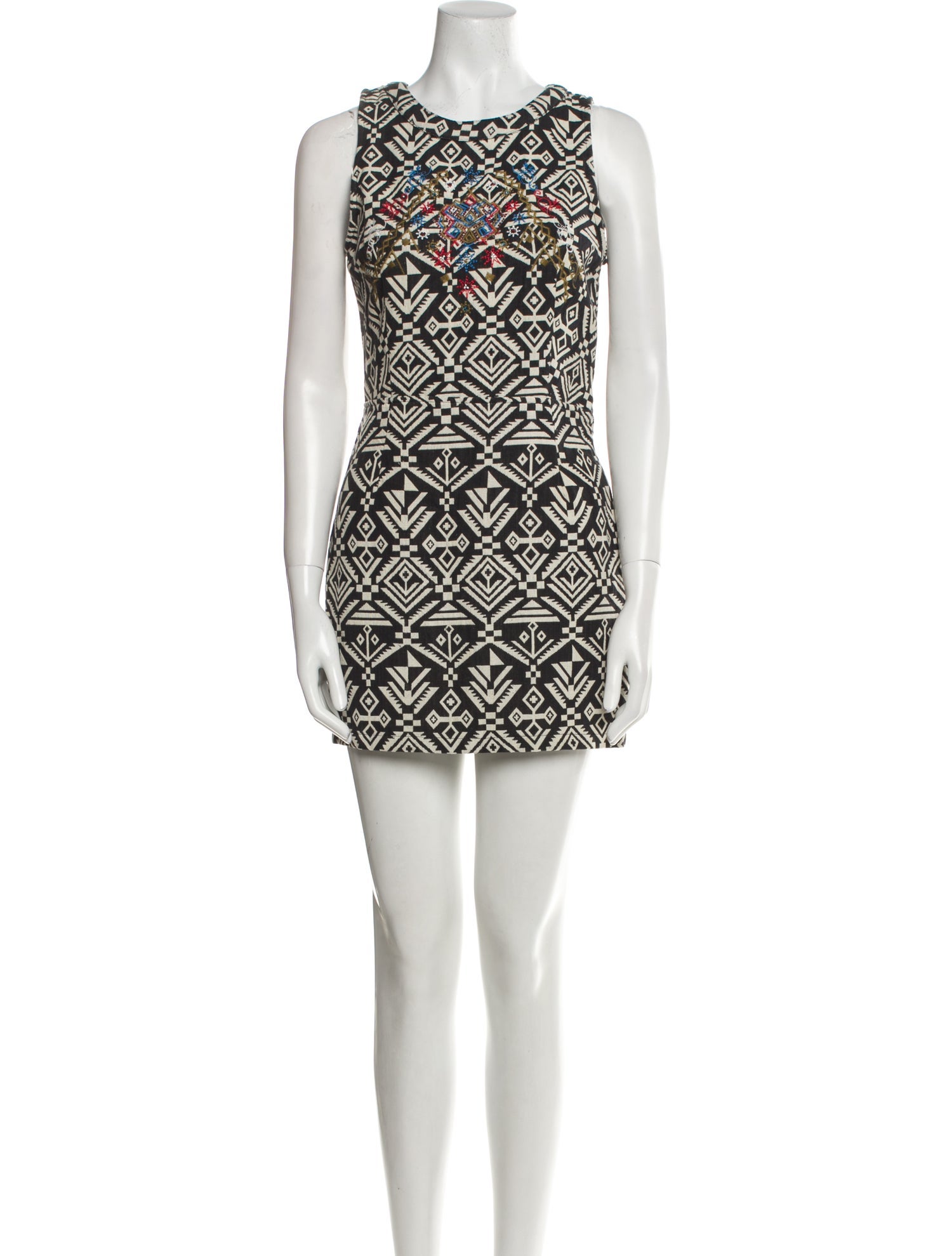 ASTR Printed Mini Dress