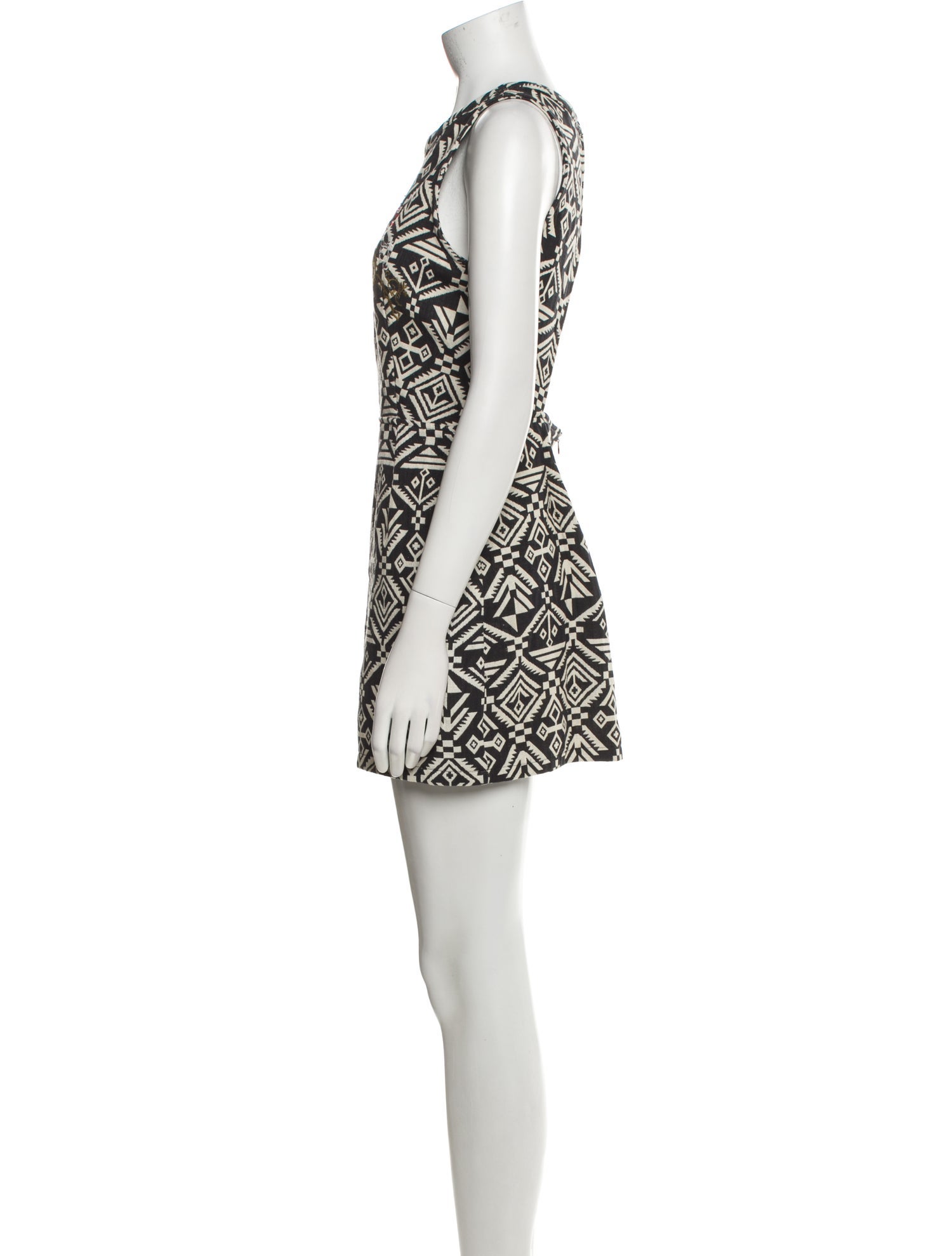 ASTR Printed Mini Dress