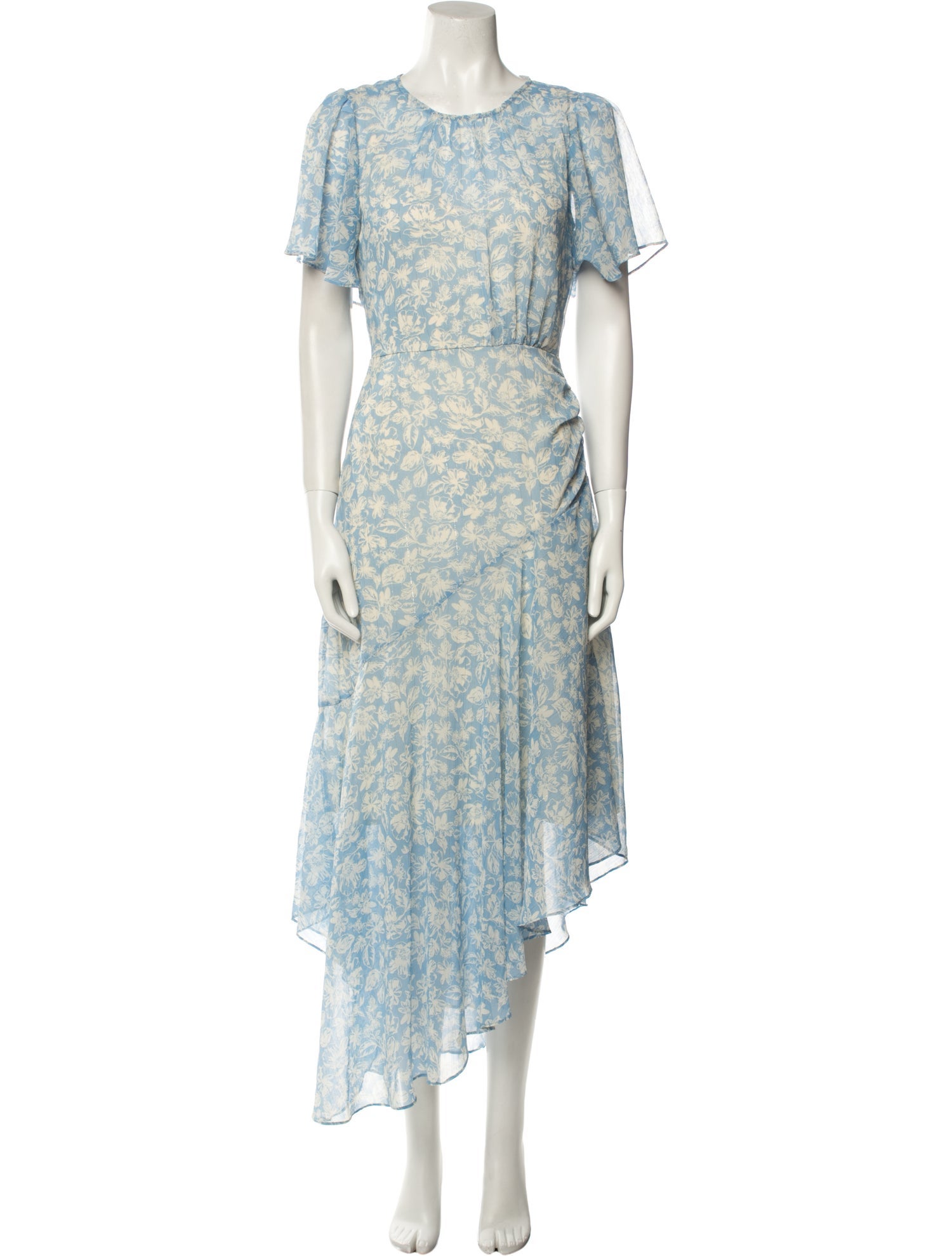 ASTR Floral Print Long Dress