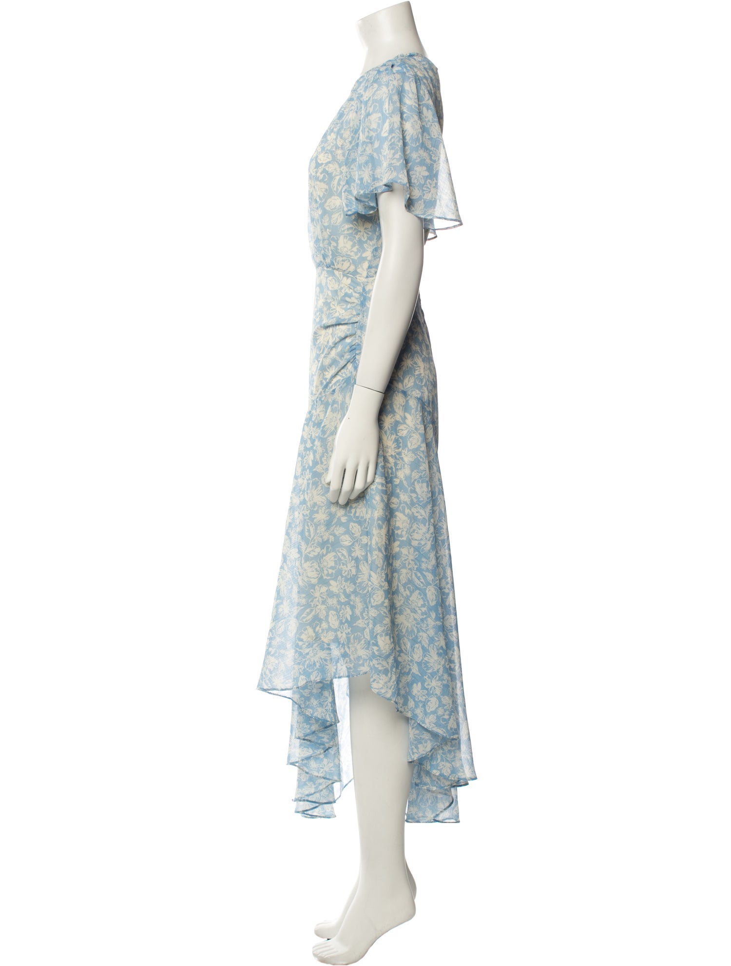 ASTR Floral Print Long Dress