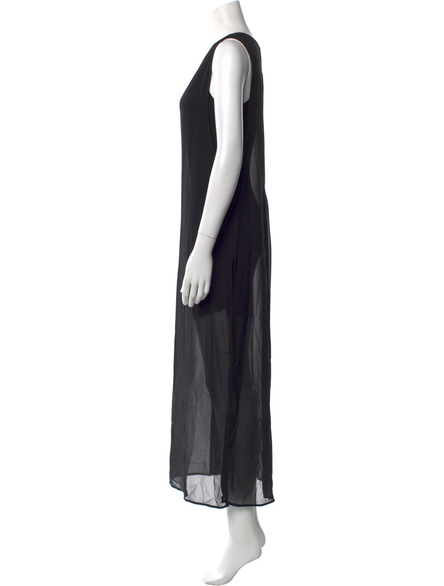 ASTR Scoop Neck Long Dress