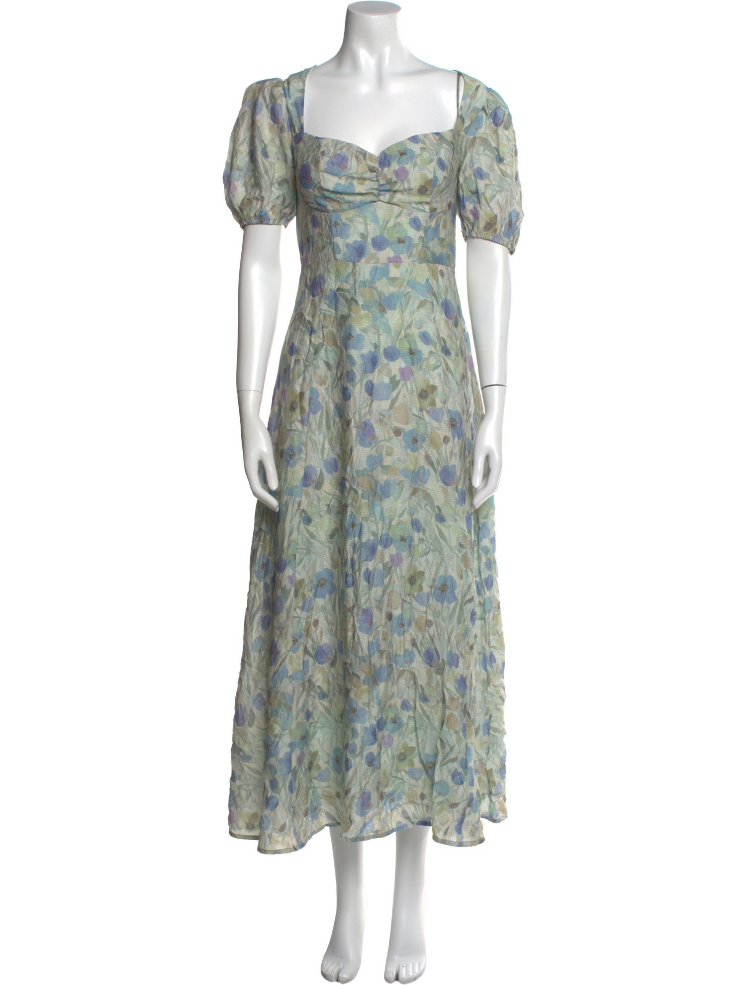 ASTR Floral Print Long Dress