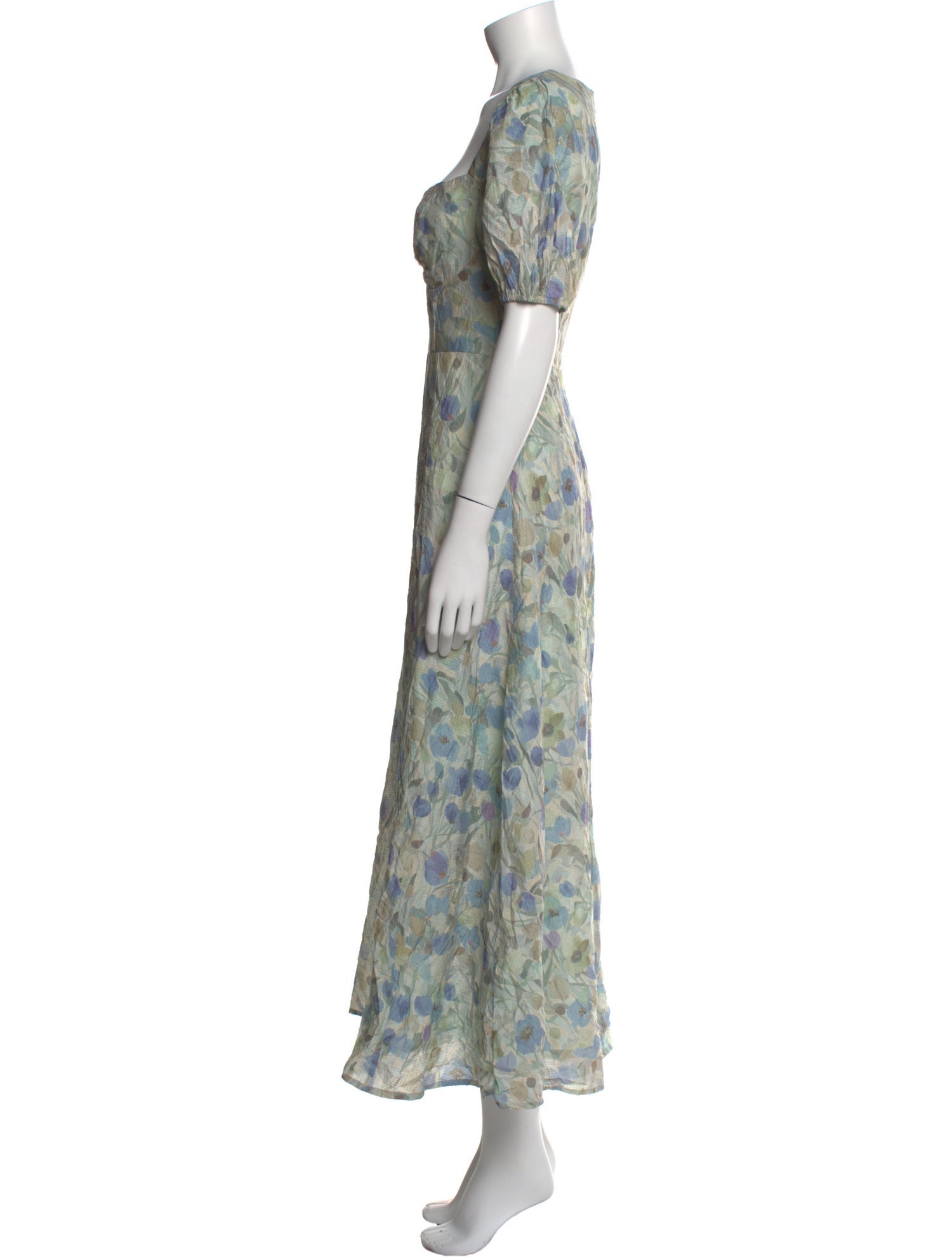 ASTR Floral Print Long Dress