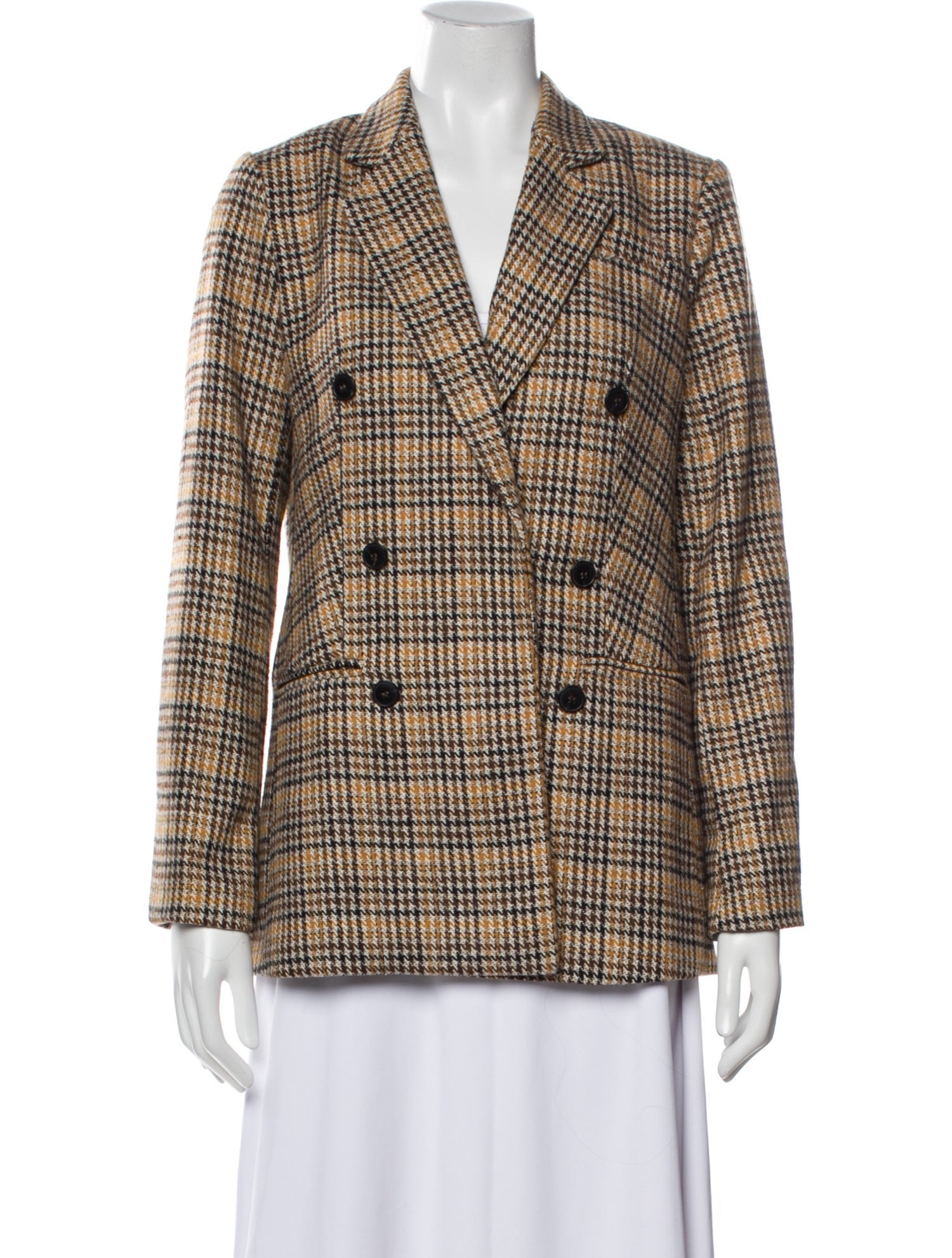 ASTR Plaid Print Blazer