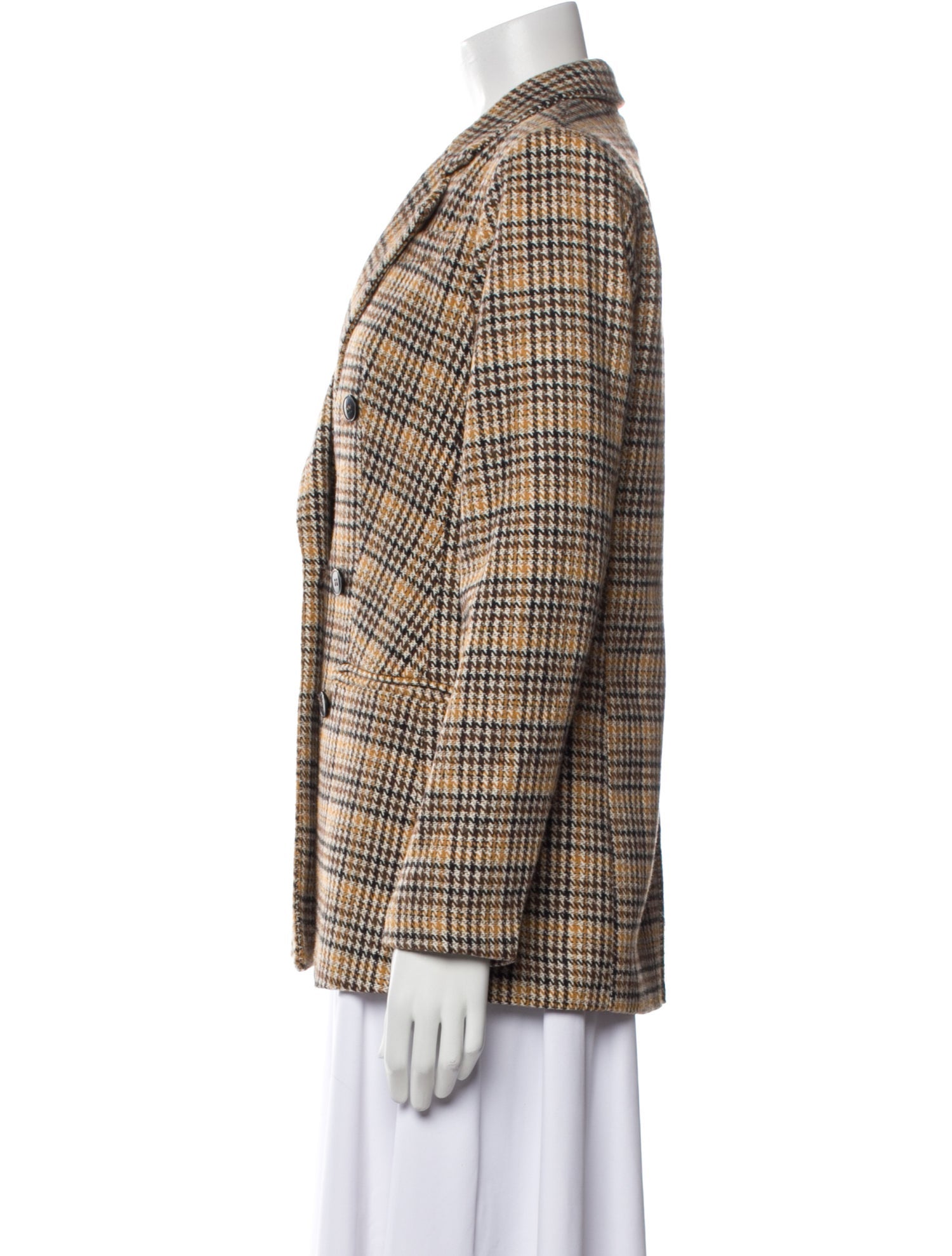 ASTR Plaid Print Blazer