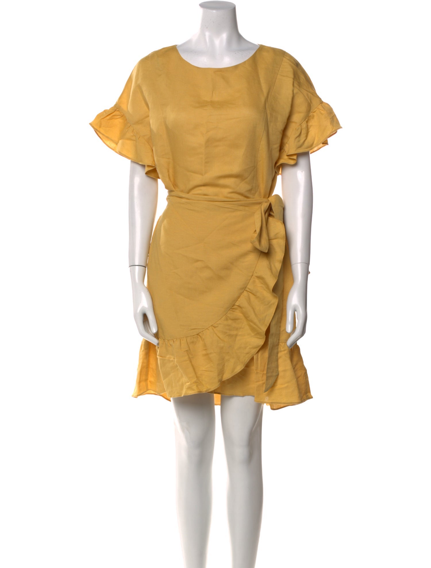 ASTR Scoop Neck Knee-Length Dress