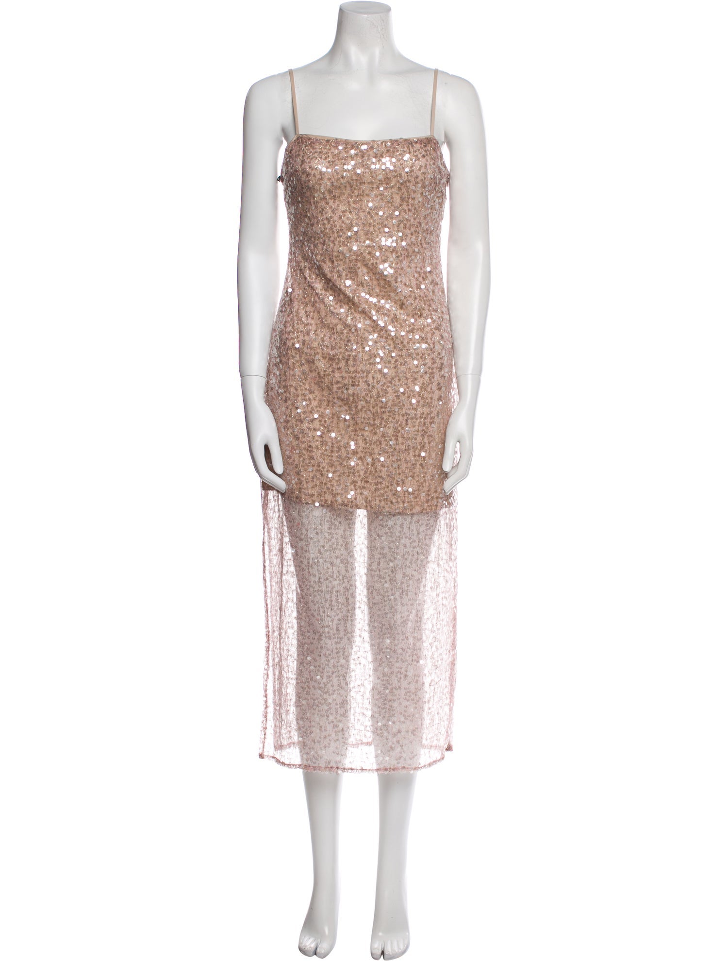 ASTR Square Neckline Long Dress w/ Tags