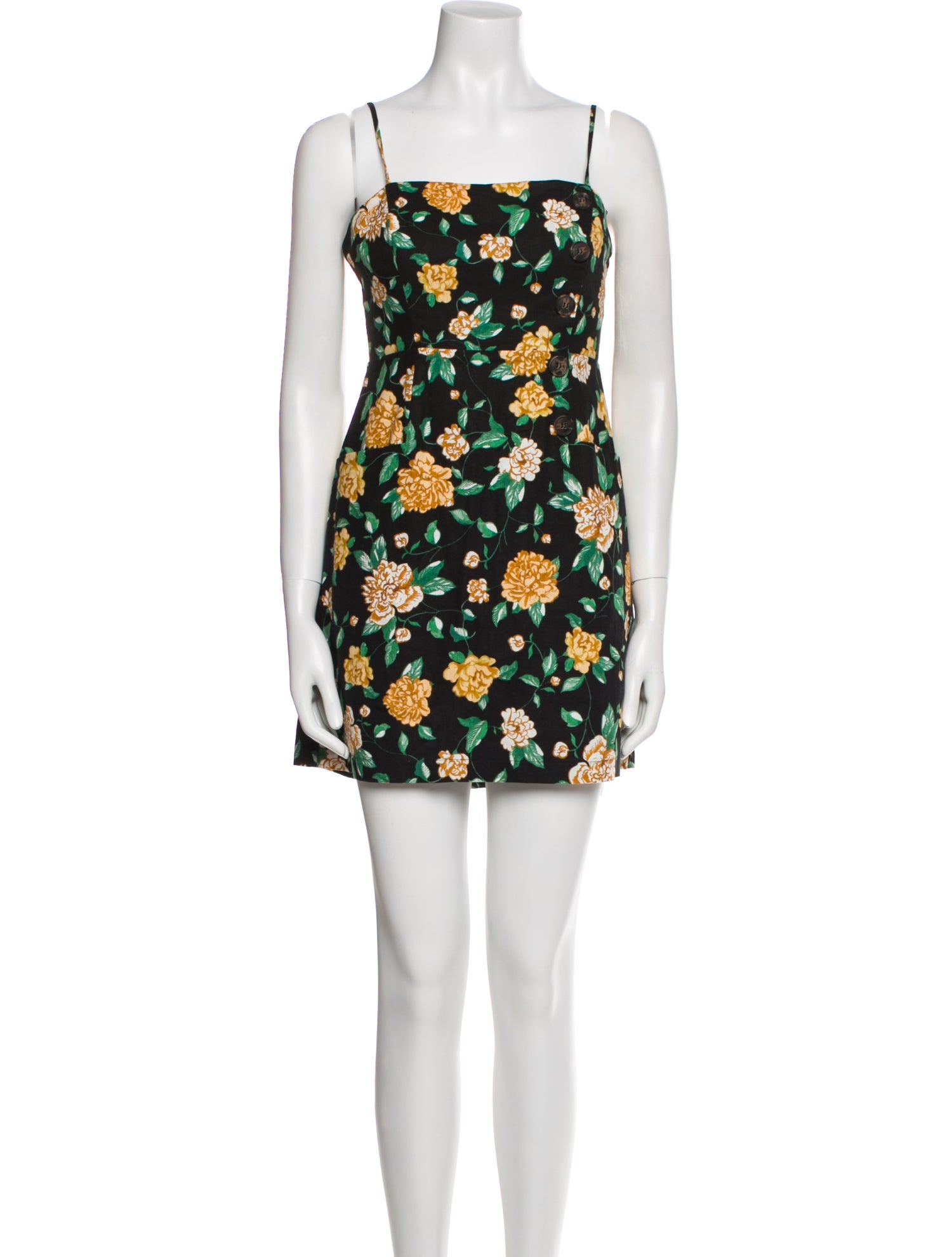 ASTR Floral Print Mini Dress