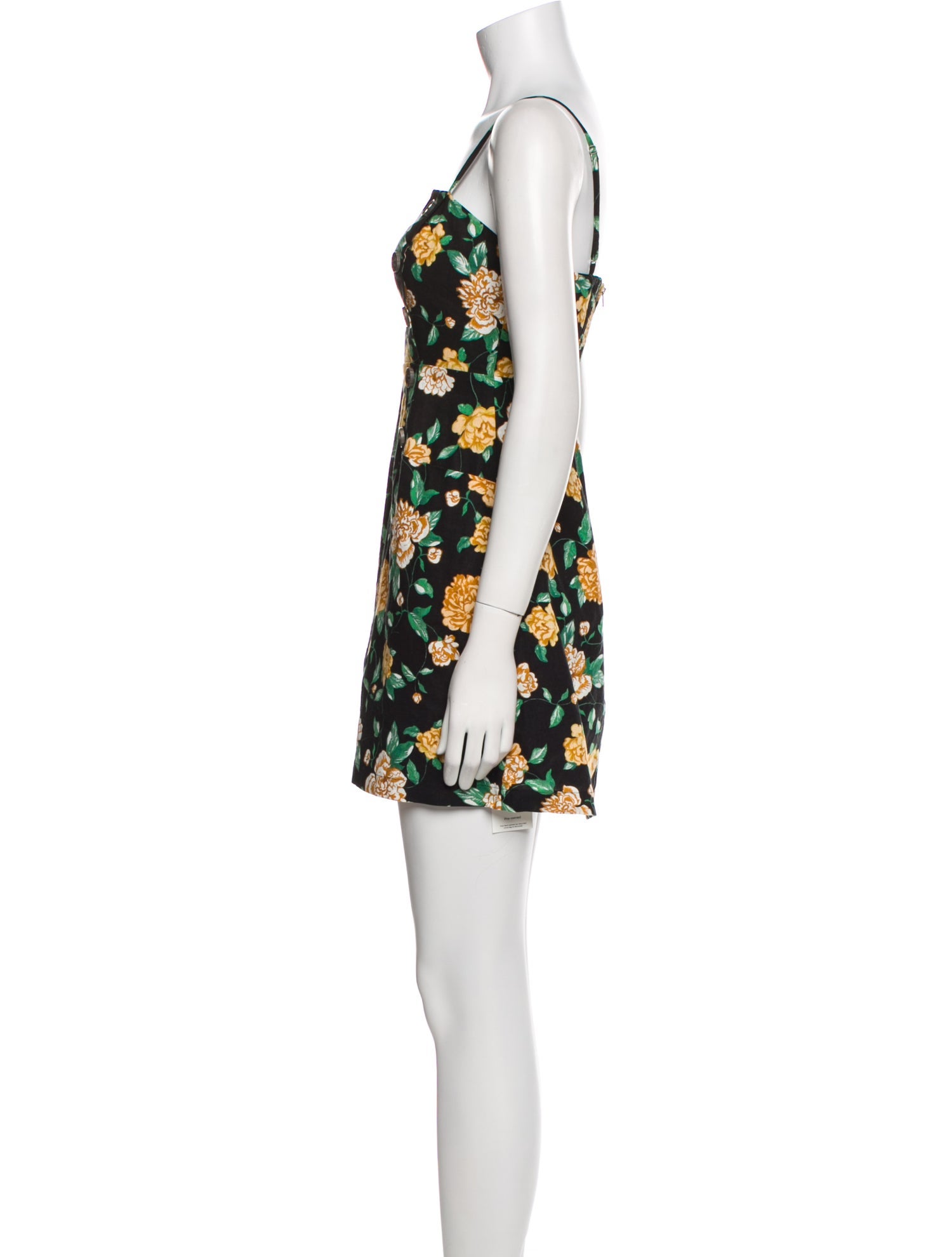 ASTR Floral Print Mini Dress